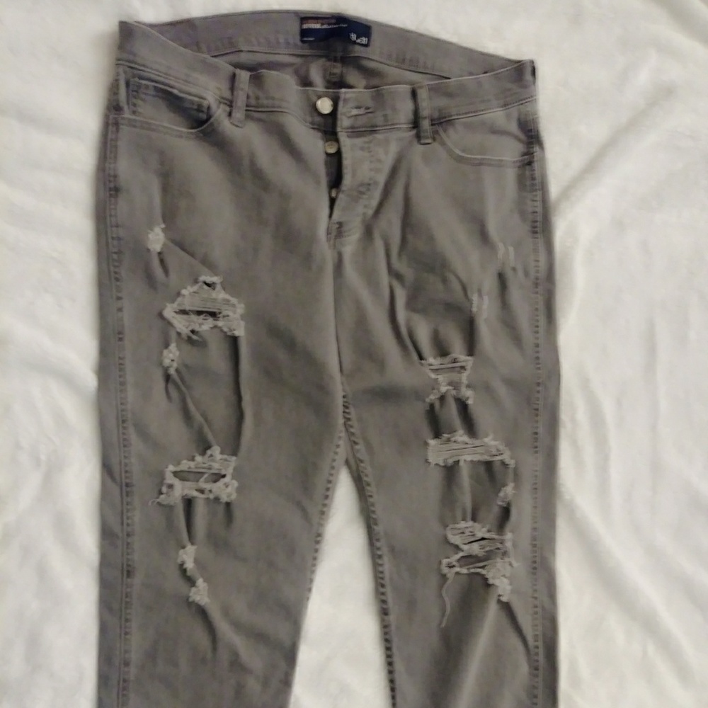 Hollister jeans ultra low rise size 13